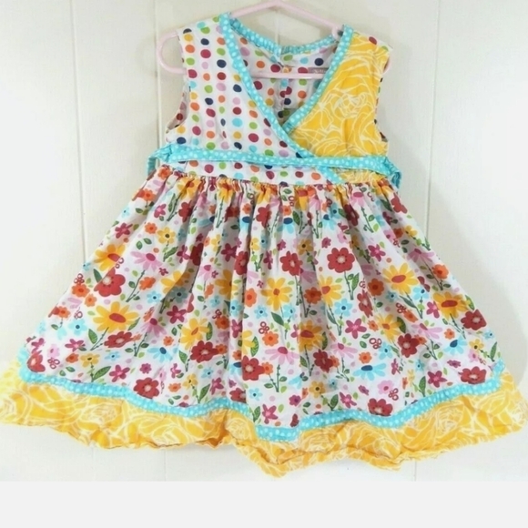 Jelly the Pug Abbey Floral Dress - Picture 1 of 4